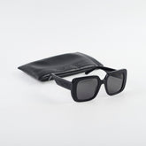Christian Dior Large Square Sunglasses Black
